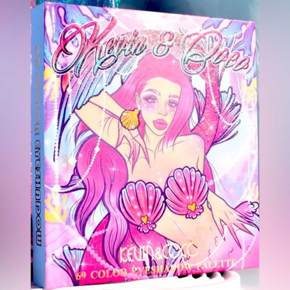 Kevin & CoCo 69 Color EyeShadow Palette 🎨 🧜‍♀️🧜‍♀️🧜‍♀️🧜‍♀️